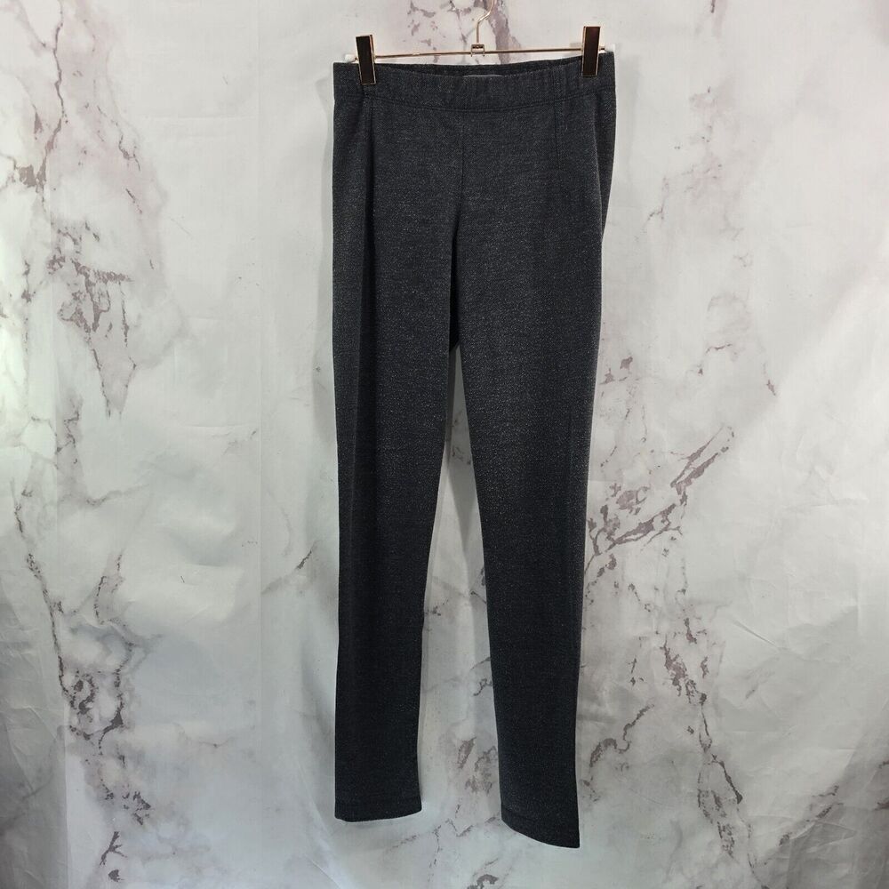 Vince Leggings Womens Small Gray Stretchy Mid Rise Crop Pull On Elastic Skinny